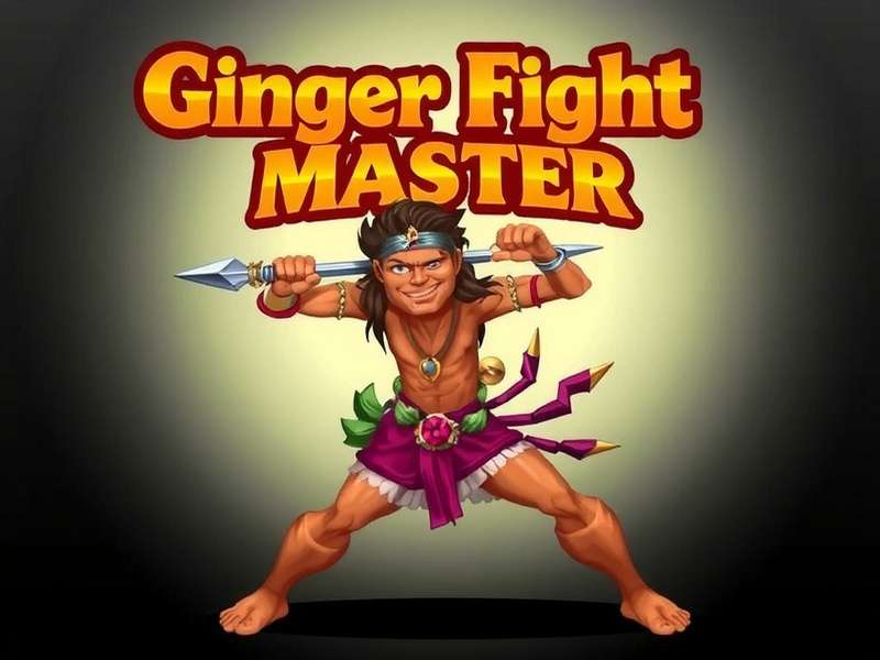 Ginger Fight Master Official Artwork Ginger Fight Master game cover featuring a ginger warrior with traditional Indian weapons